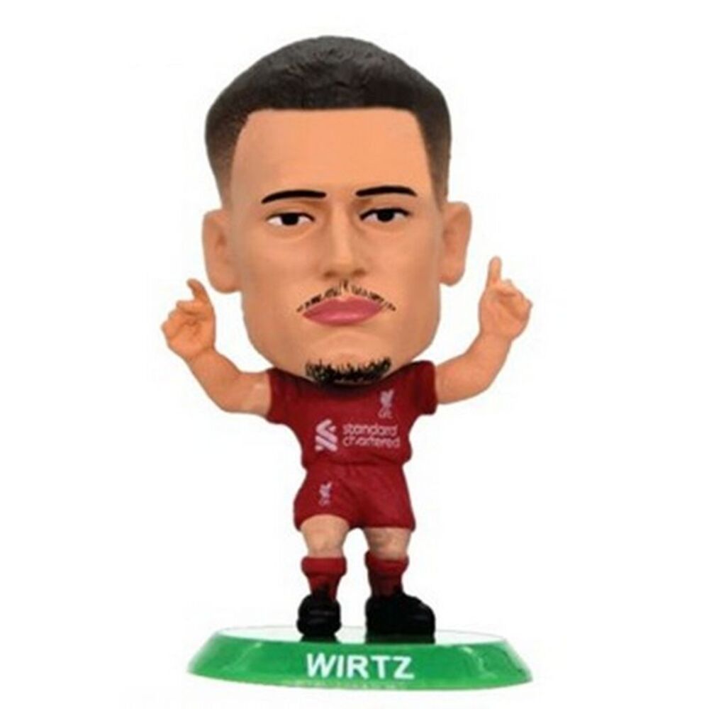 Liverpool FC Florian Wirtz SoccerStarz Football Figurine / Red/Green